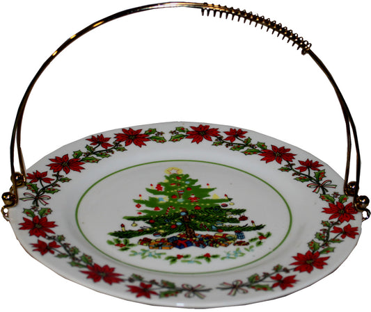 4756 - 10" Christmas Plate Server - |A-17|