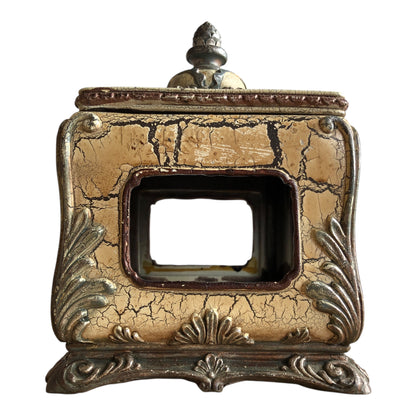 4807 - 4.5" Square Fancy Box w/Lid - |19-19|
