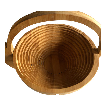 4814 - Foldable Snail Fruit Basket - |H-3 Top Shelf|