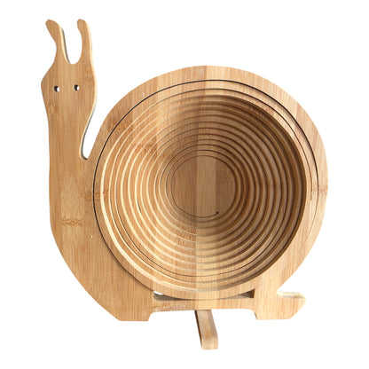4814 - Foldable Snail Fruit Basket - |H-3 Top Shelf|