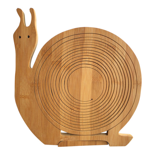 4814 - Foldable Snail Fruit Basket - |H-3 Top Shelf|