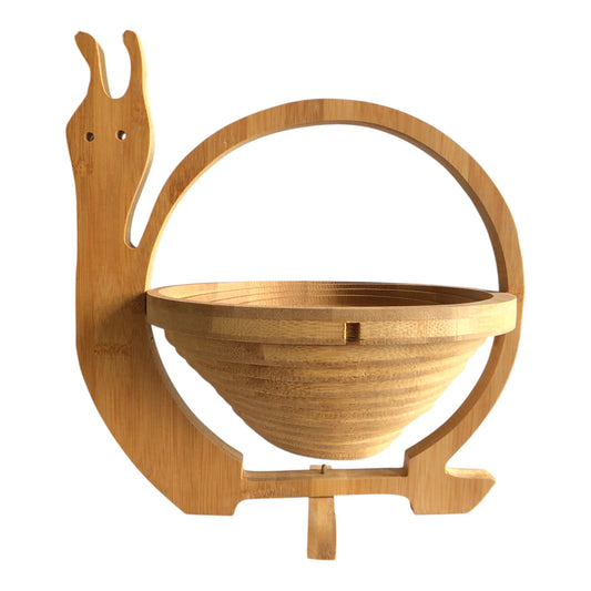 4814 - Foldable Snail Fruit Basket - |H-3 Top Shelf|