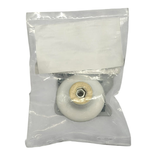 48207 - 1 3/8" Ceramic Round Knob White P95713H-W-C7 |5-10|