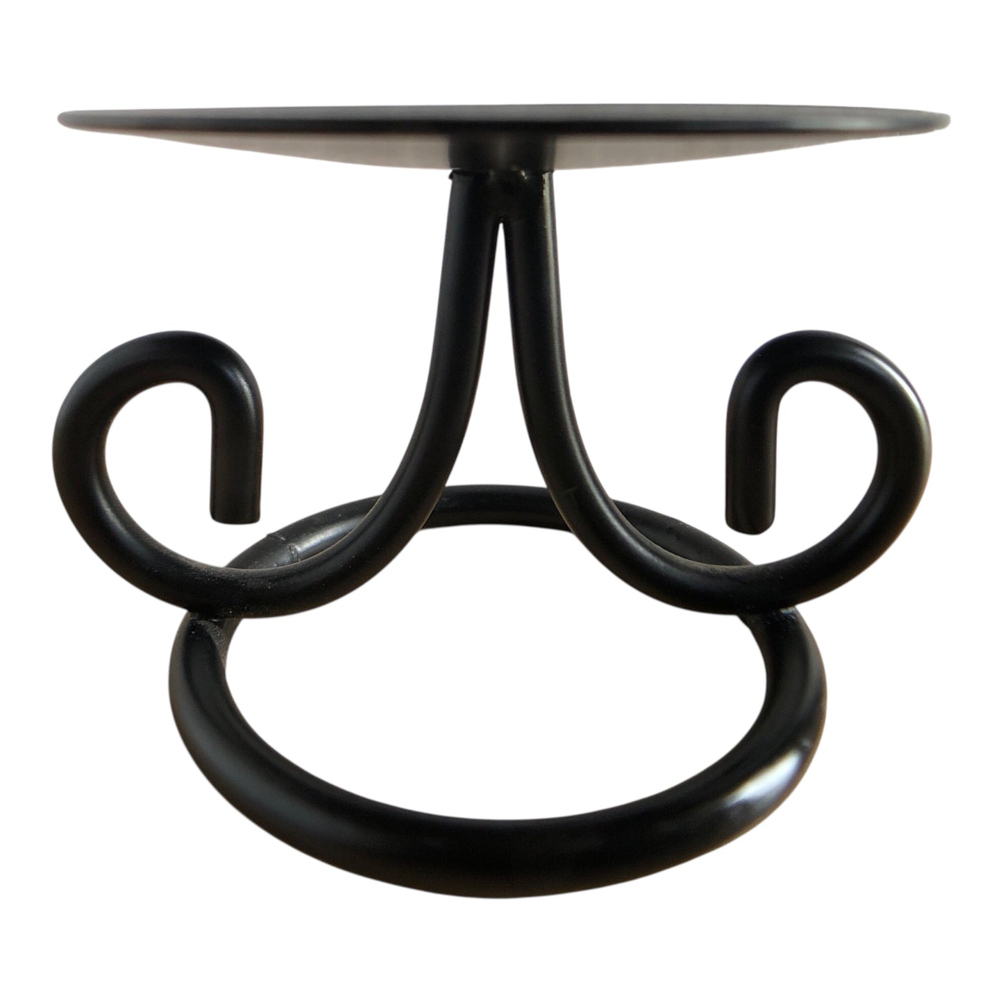 4834 - Black Small Candle Stand - |2-3|