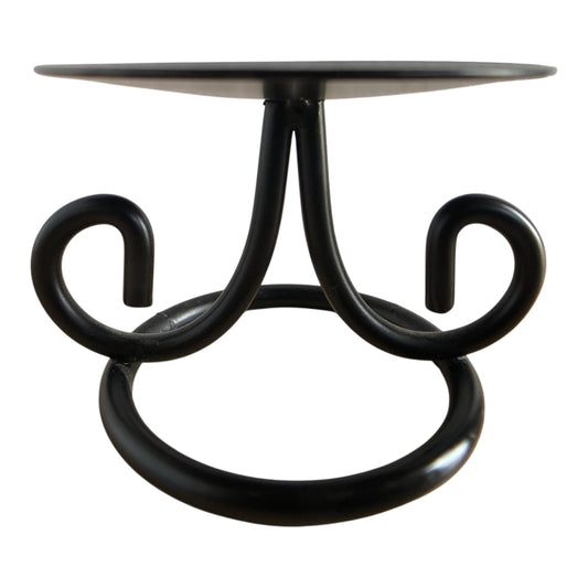 4834 - Black Small Candle Stand - |2-3|