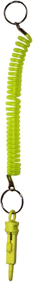 4849 - Spiral Coil Keychains, Retractable Key Tethers, 12 Count 20" |12-25|