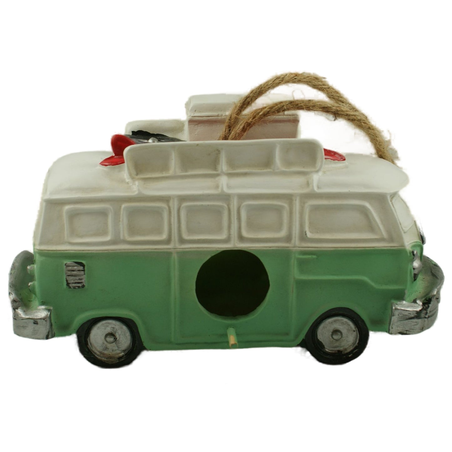 4861 - Old VW Style 9" Ceramic Van Birdhouse |12-25|