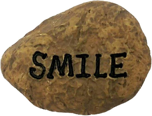 4865 - Assorted Smile Pocket Stone Set of 6 |9-8|