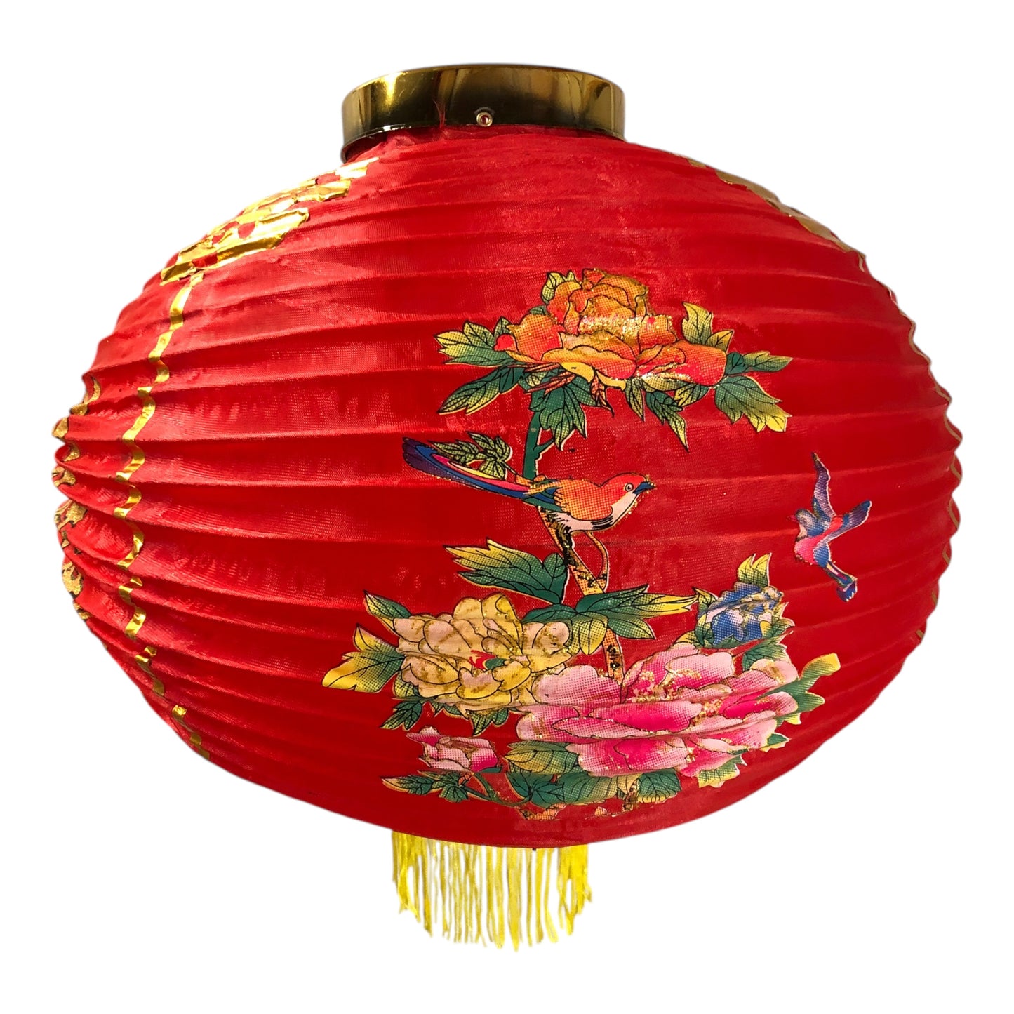 4870 - Paper Lantern Red w/Fish Tassel - |W-15||Garage|
