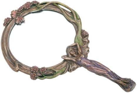 4880 - Art Nouveau Hand Mirror [C/24 - A-02]