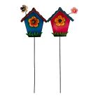 4888 - Blue and Pink 19.5" House on Picks |TBD|