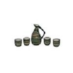 489 - 5 Pcs Japanese Sake Set - A-13 Top NOT LISTED
