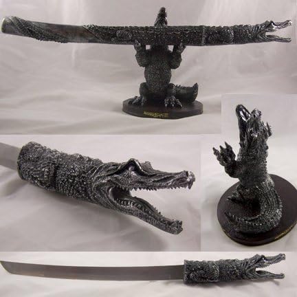 4933 - Knife Crocodile and Holder - [21-D Store]