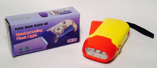 4936 - Hand Pressing Yellow and Red Flashlight Y/R - [S-14 Down]