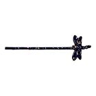 495 - Dragonfly Glitter Enamel Hairpin - |Clear-28|