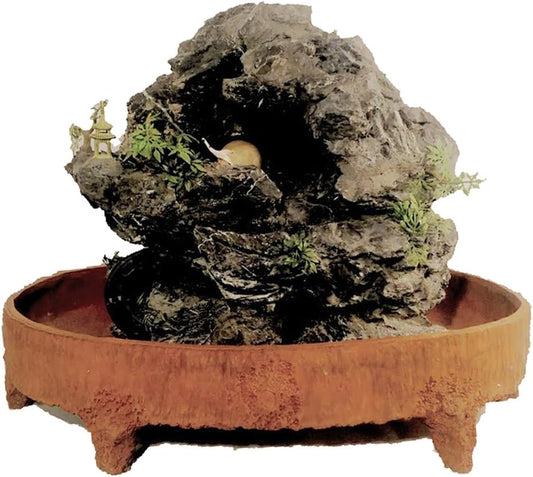 496 - Large Waterfall Fountain - |Paint Ball Area|