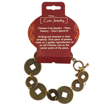4960 - Coin Bracelet - |Clear-57|
