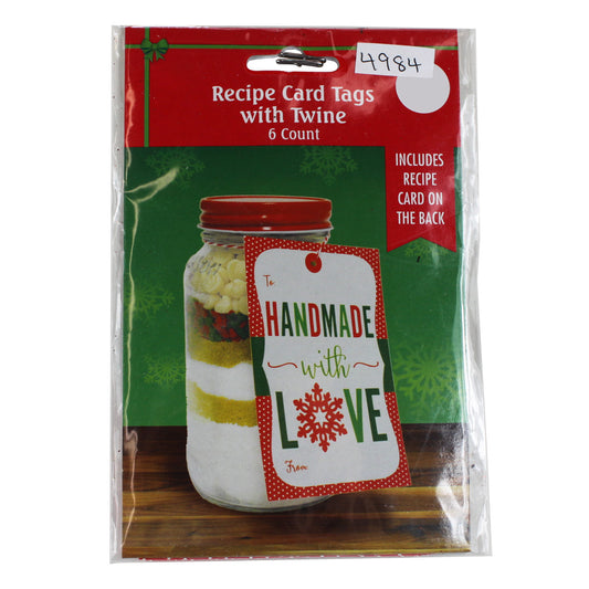 4984 - Handmade w/Love Recipe Cards-Two Packs - |DVD#3|