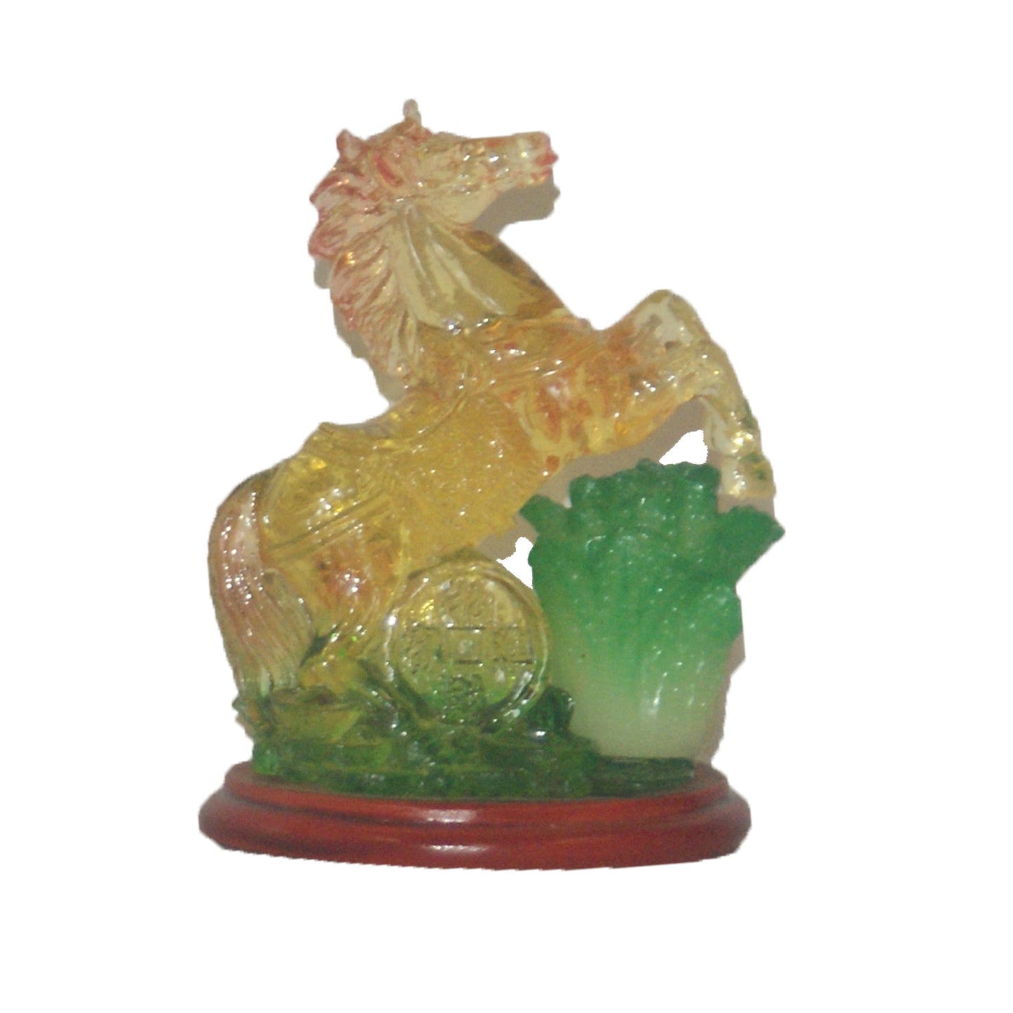 5028 - 4" Yellow Horse - Cabbage - |Z-74|