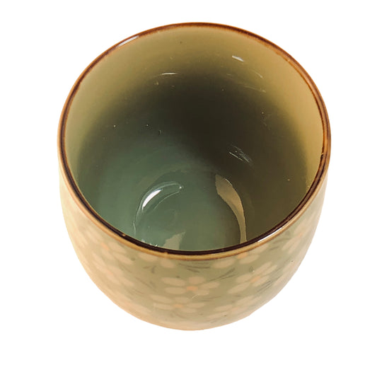 5037 - Green Floral Tea Set - |A-13|