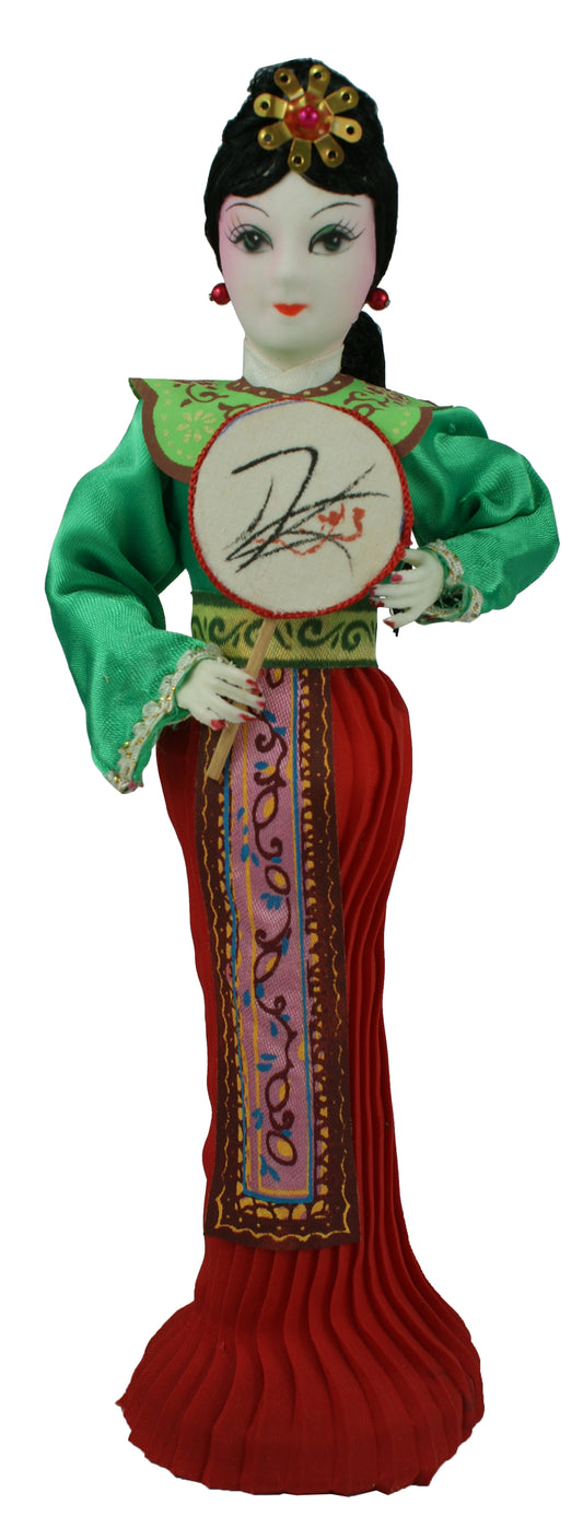 5046 - 10" Green Woman Doll - Fan #3 - |X-18|