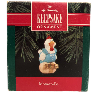 5051 - Set of 4 Hallmark Keepsake Mom and Dad To Be Ornaments (Christmas Tree) |