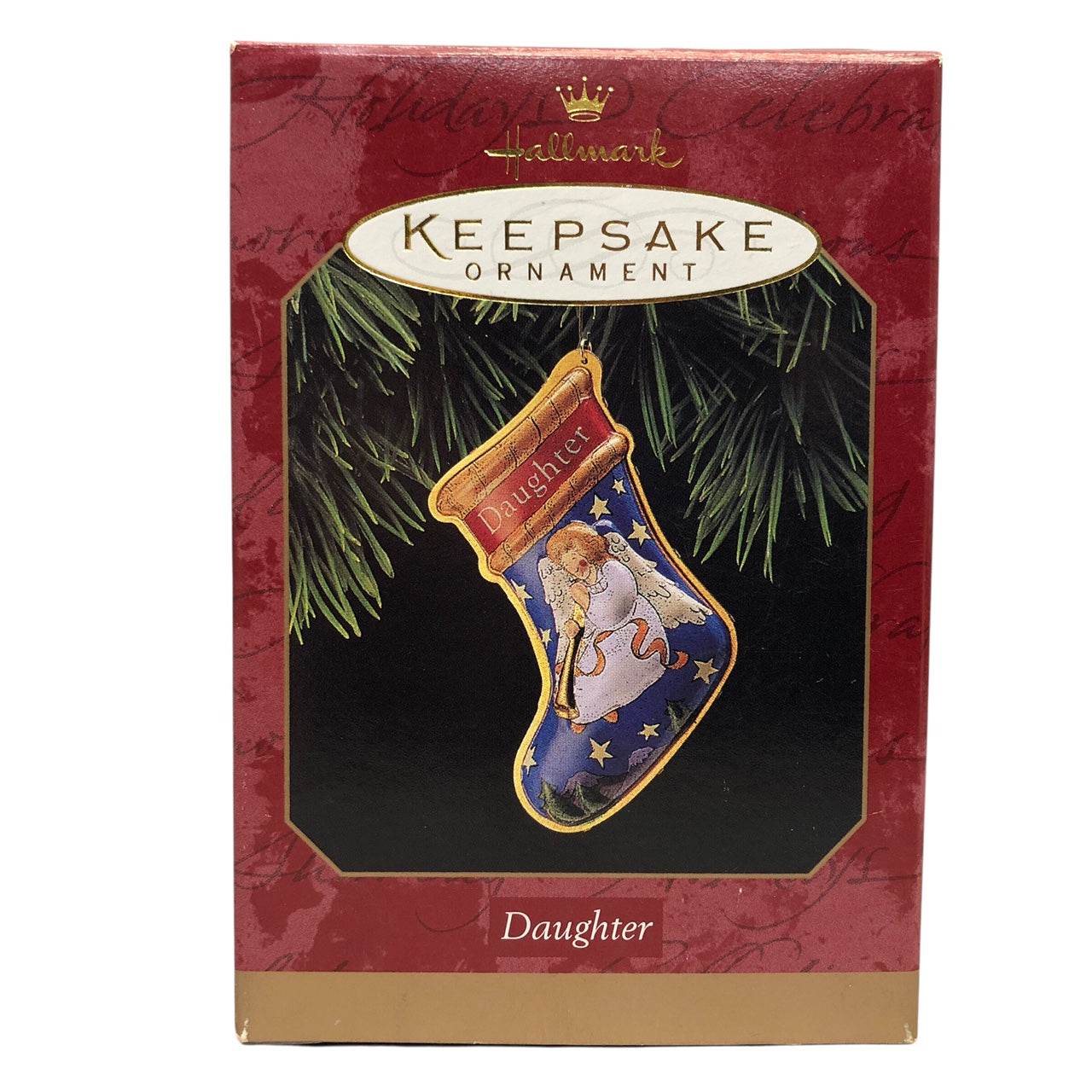 5063 - Set of 3 Hallmark Keepsake Mom, Son and Daughter Stocking Ornaments for Christmas Holiday Tree Decoration | POD 1-66 |