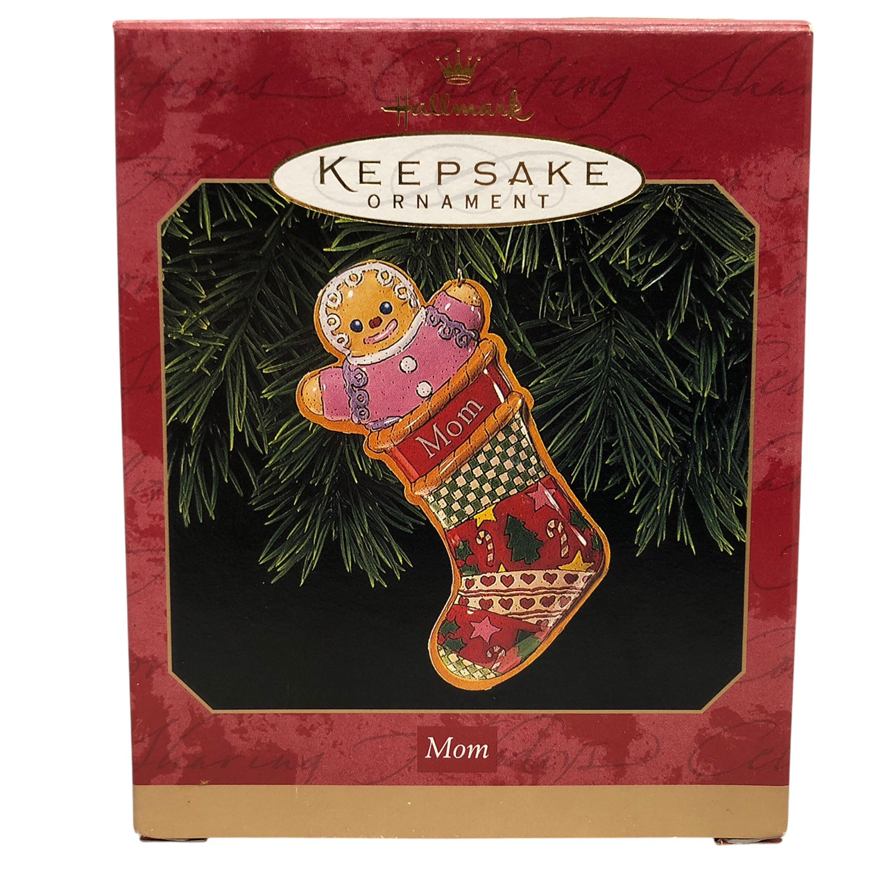 5063 - Set of 3 Hallmark Keepsake Mom, Son and Daughter Stocking Ornaments for Christmas Holiday Tree Decoration | POD 1-66 |