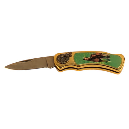 5072 - Double Horse Pocket Knife Gift - |101|