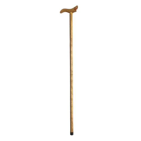 5102 - Hardwood Dragon Head Cane - Store  1-F : SG  - COOL BEANS