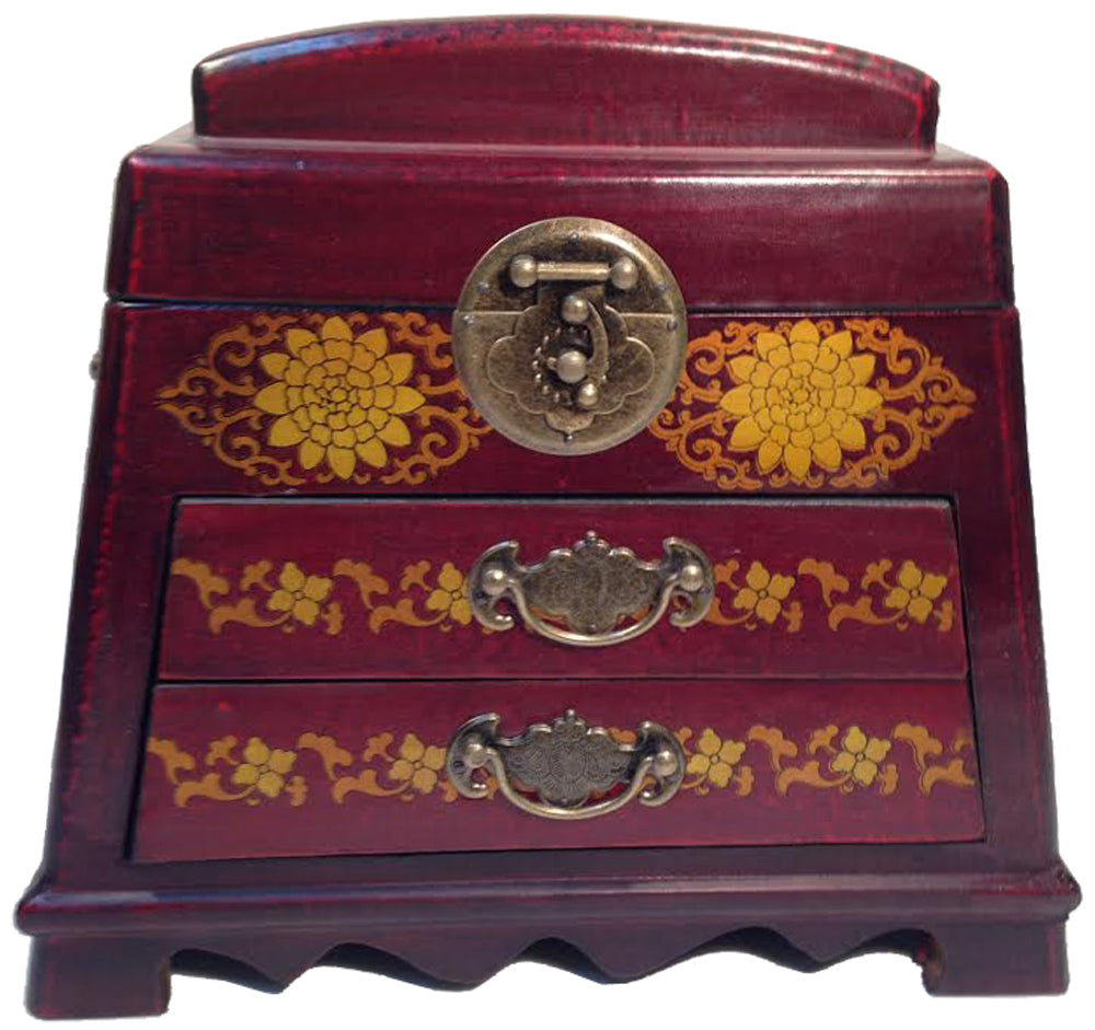 5105 - Vintage Chinese Jewelry Box |18-29| |19-25| |19-29|