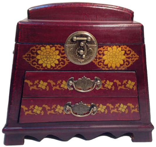 5105 - Vintage Chinese Jewelry Box |18-29| |19-25| |19-29|