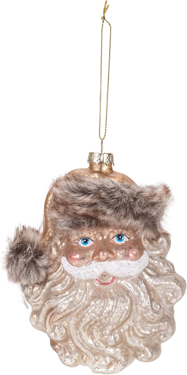 5109 - 5" Santa Head Holiday Ornament |Pod 2-61|