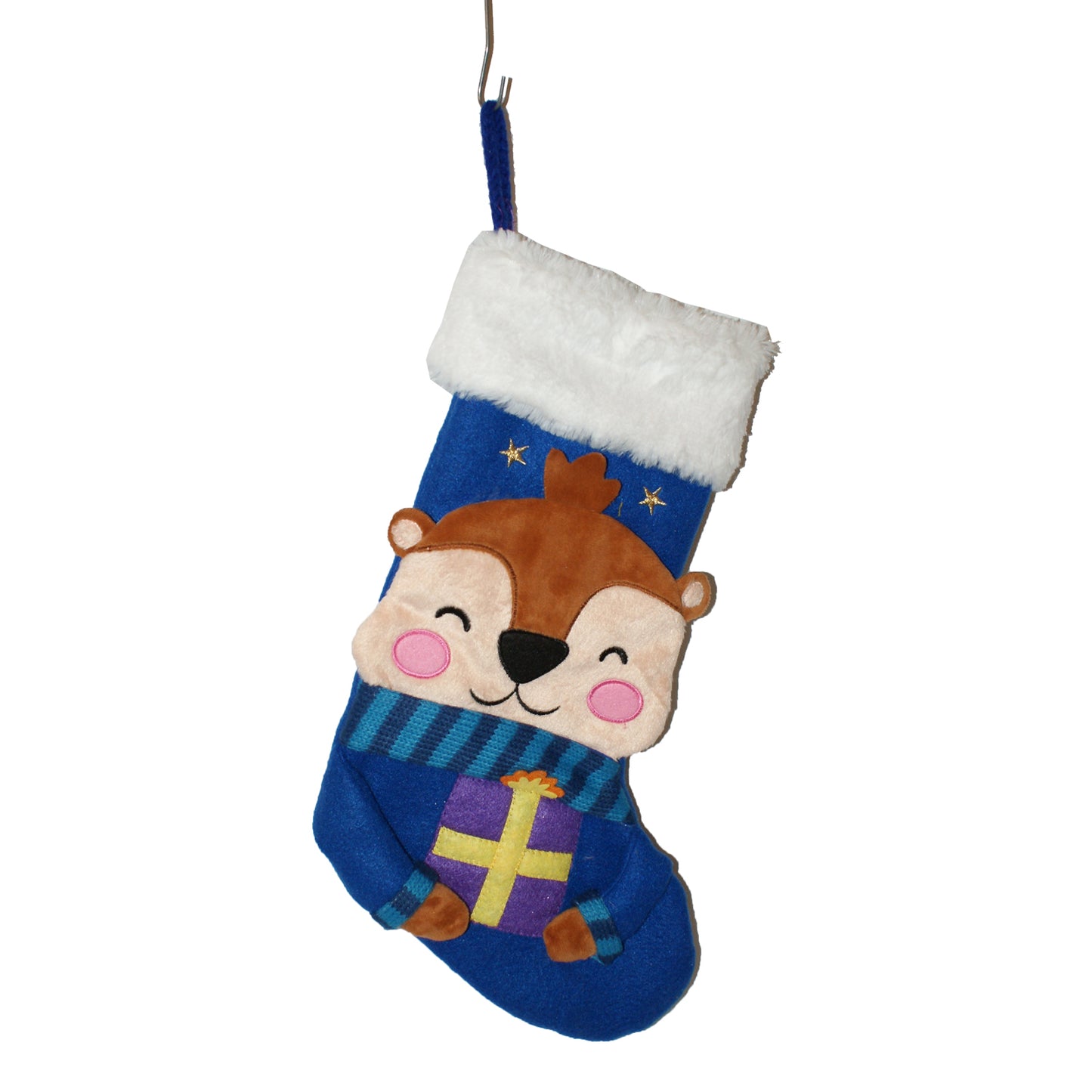 5120 - Otter Animal 14 Inch Christmas Holiday Stocking for Seasonal Decor |Pod 2-54|