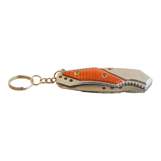 515 - Orange 3 Hole Knife Keychain - |DVD-40|