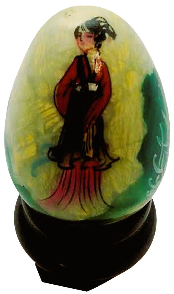 5162 - 1" Green Egg - Red Geisha - |9-7|