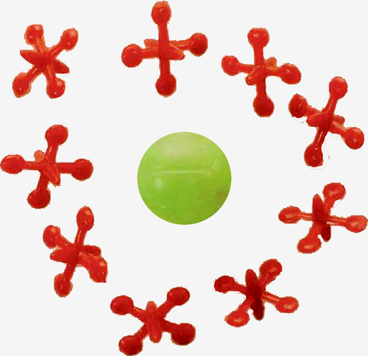 5165 - Plastic Jacks and Ball-Six Sets - |DVD #6|