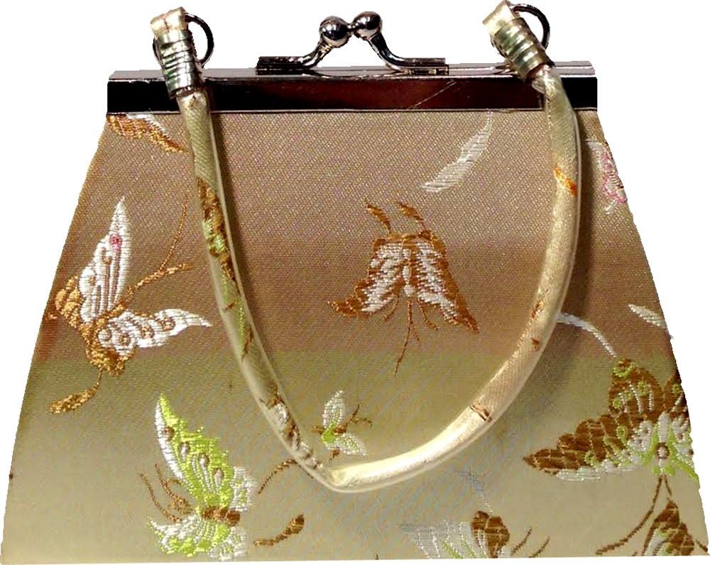 5173 - 4x5" Gold Snap Purse Butterfly - [16-23]