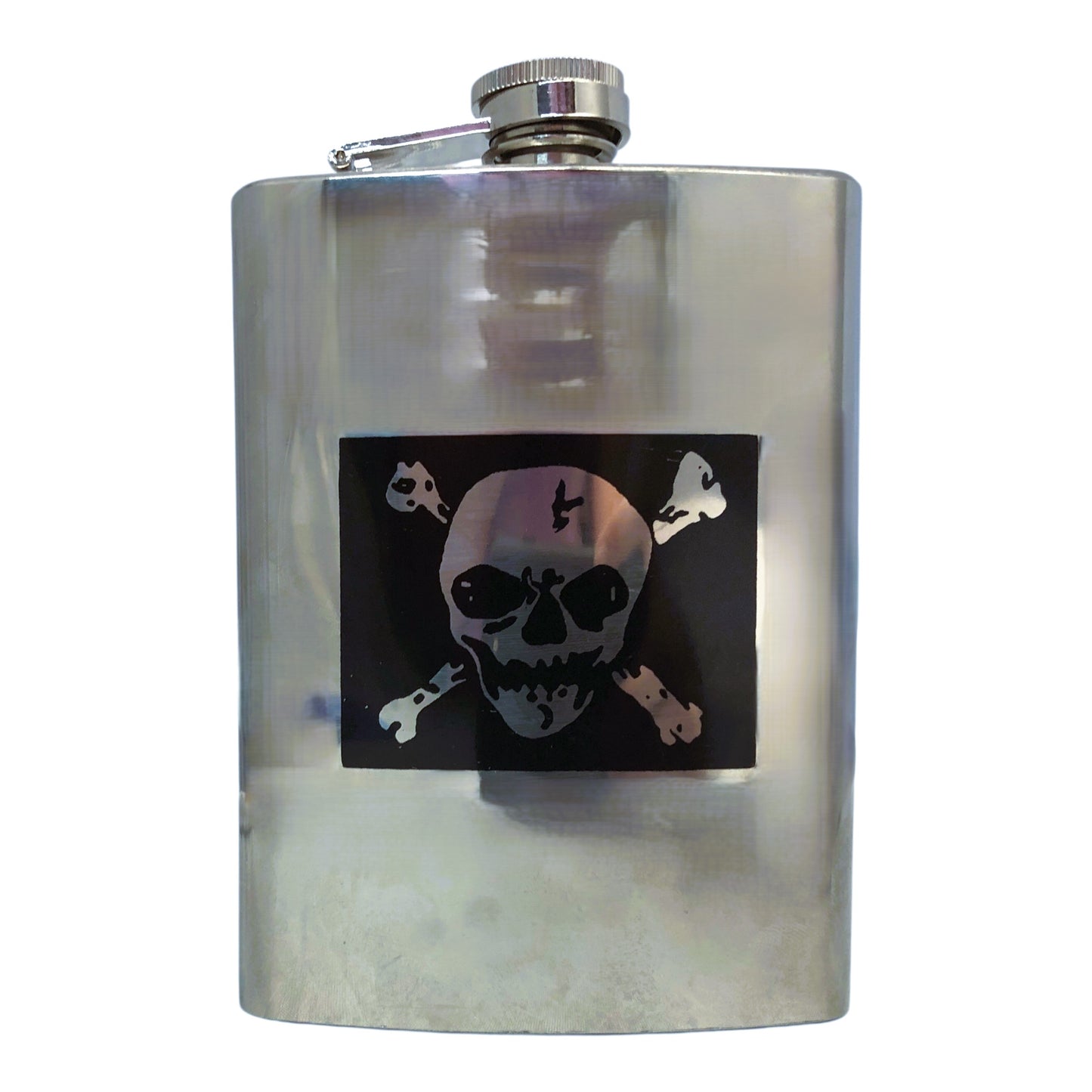 5174 - Skull and Crossbones Flask - |1-24|