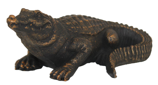 5201 - 6" Black & Gold Alligator - |Z-26|
