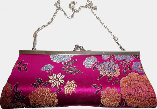5221 - 7" Fuchsia Snap Purse  |16-19|