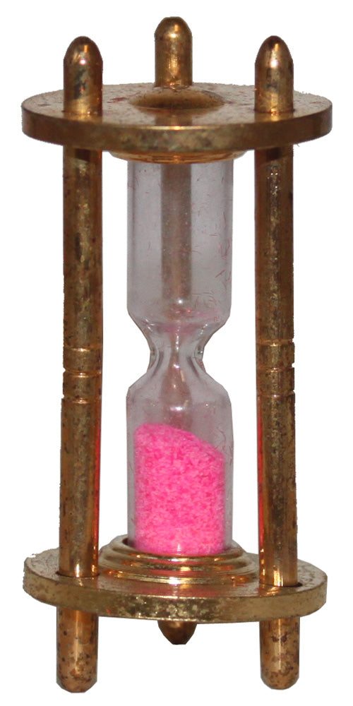 5223 - 2.5" Brass Hourglass - |DVD #35|