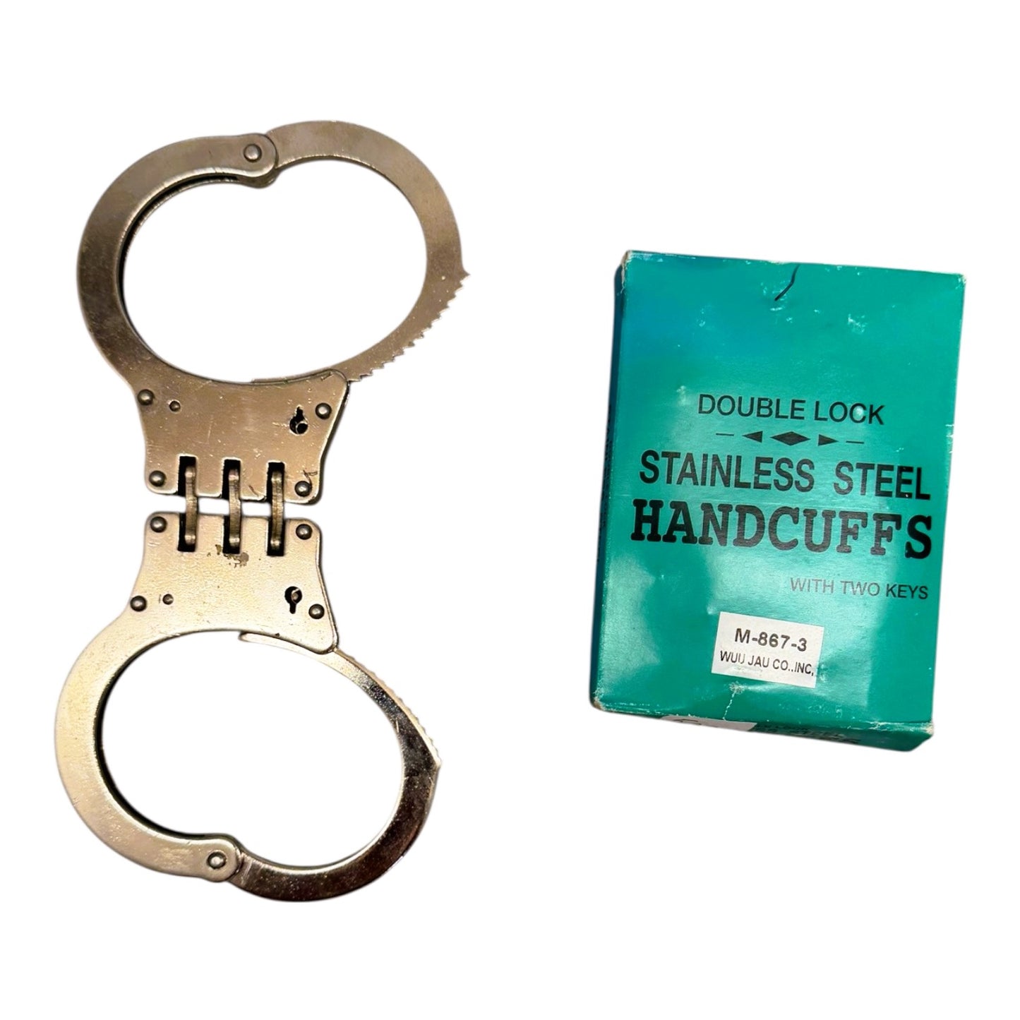 5234 - Stainless Steel Handcuff Double Lock 3 Hinge |84|
