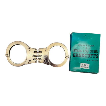 5234 - Stainless Steel Handcuff Double Lock 3 Hinge |84|