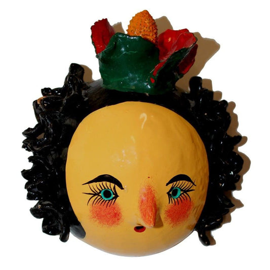 523 - Yellow Lady Coconut Mask - |3-15|