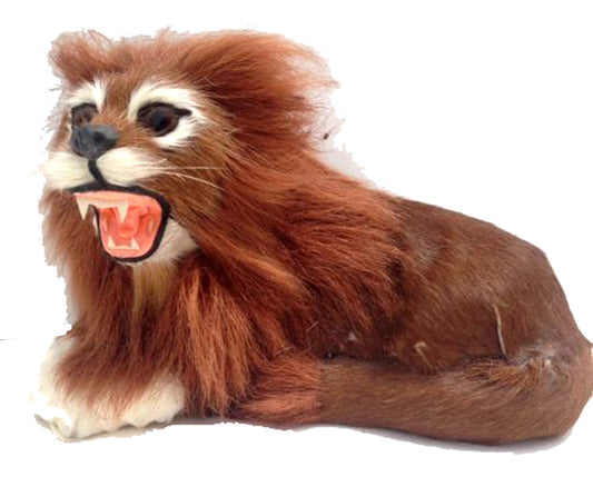 5241 - 5" Brown Fur Lion - Roar Left - |Z-28|