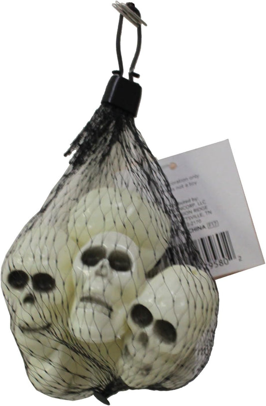 5250 - 6 2" Skeleton Heads Skulls - |Pod 2-14|