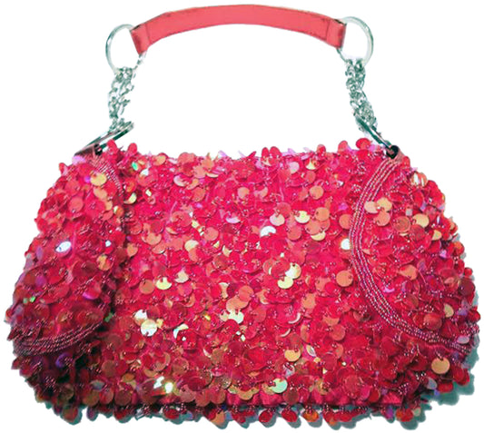 5280 - Red Sequin Purse 11x7 |16-23|