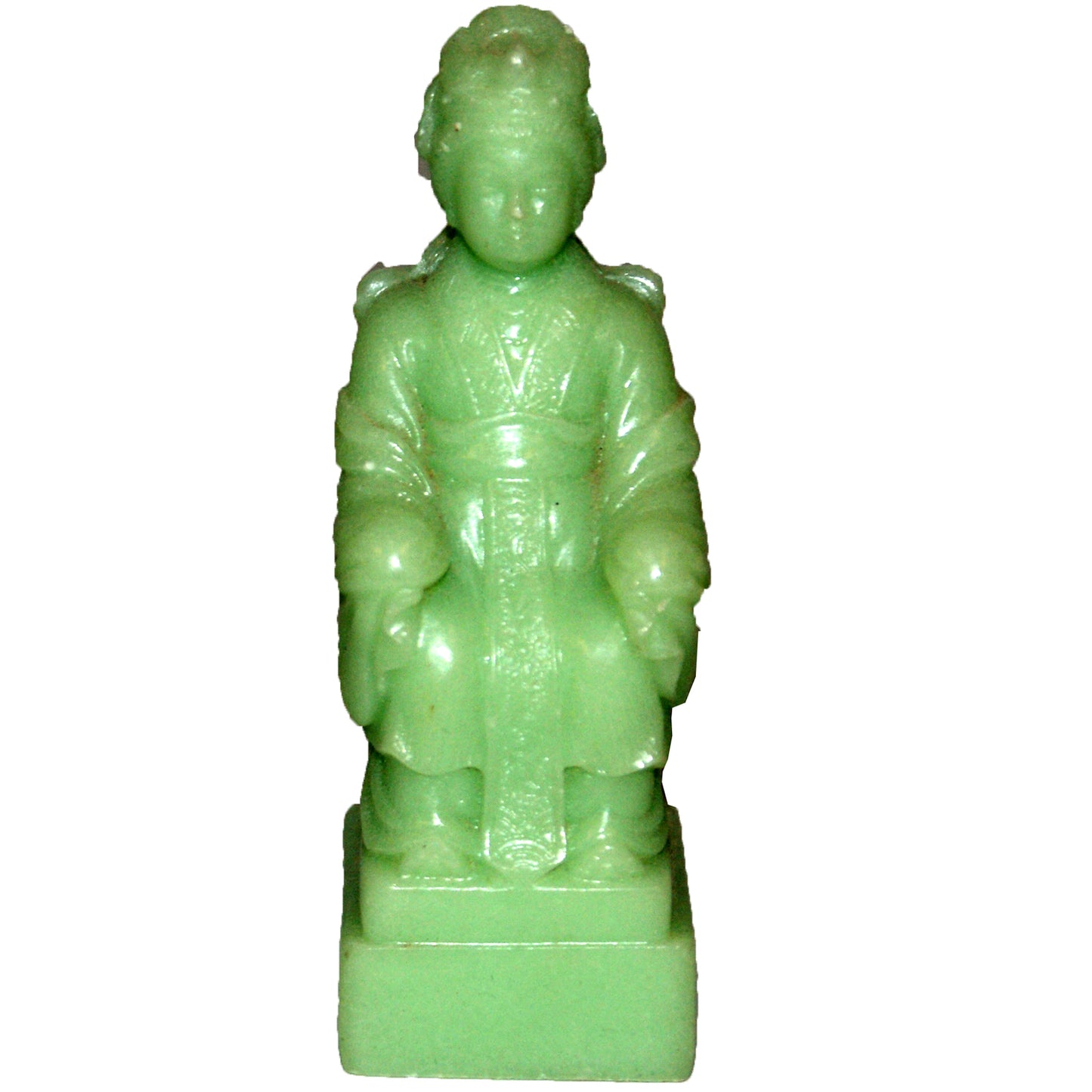 5293 - 3.5" Green Woman - On Throne - |BU-20|