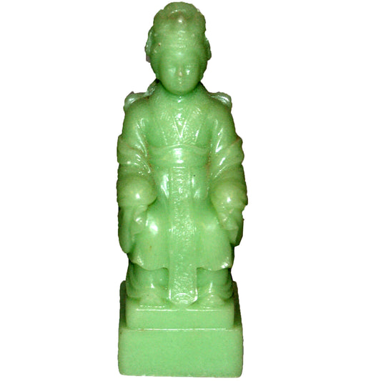 5293 - 3.5" Green Woman - On Throne - |BU-20|